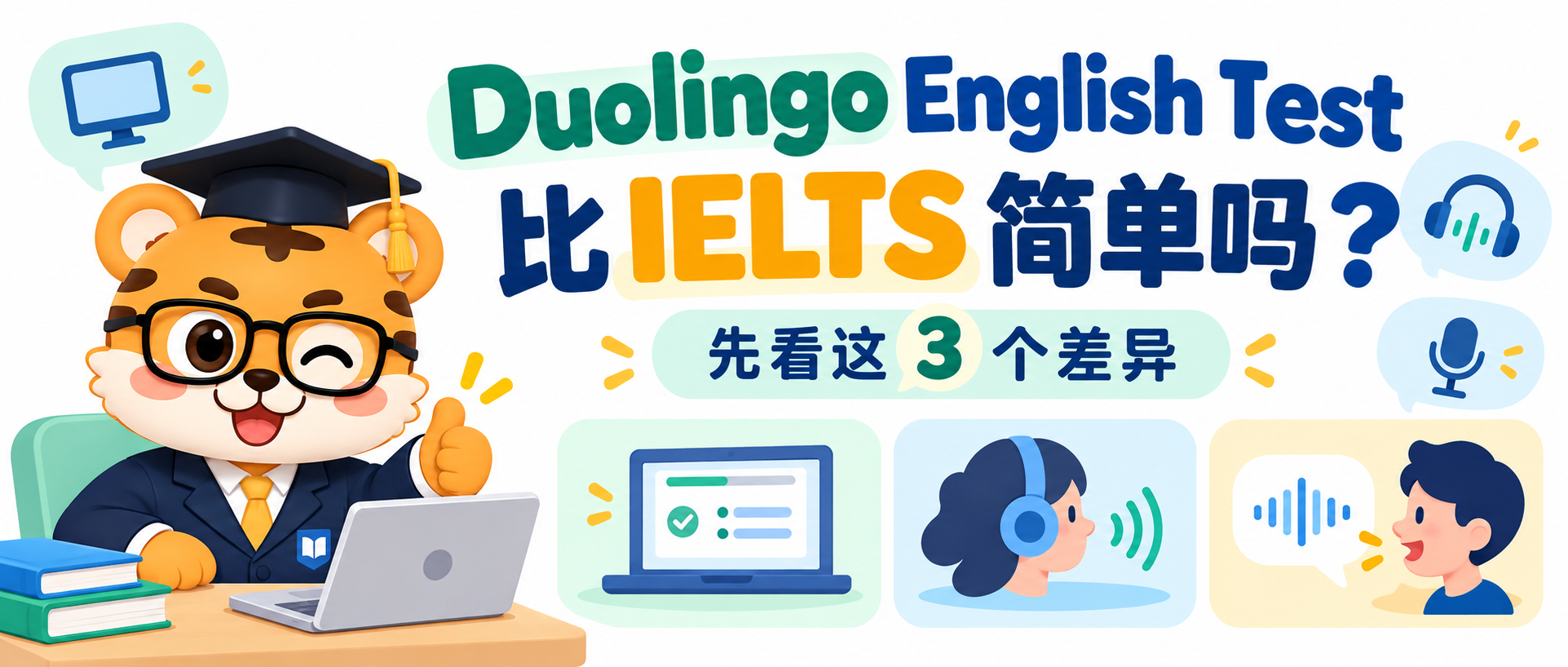 Duolingo English Test 比 IELTS 简单吗？先看这 3 个差异 [2026]